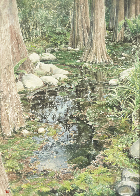 [松林逢春水漣漪] 湯嘉明
