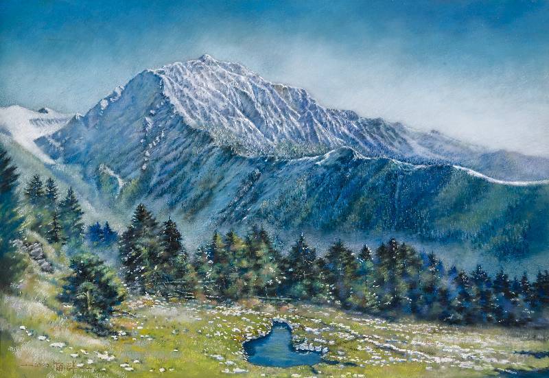 [南湖雪景] 張希群