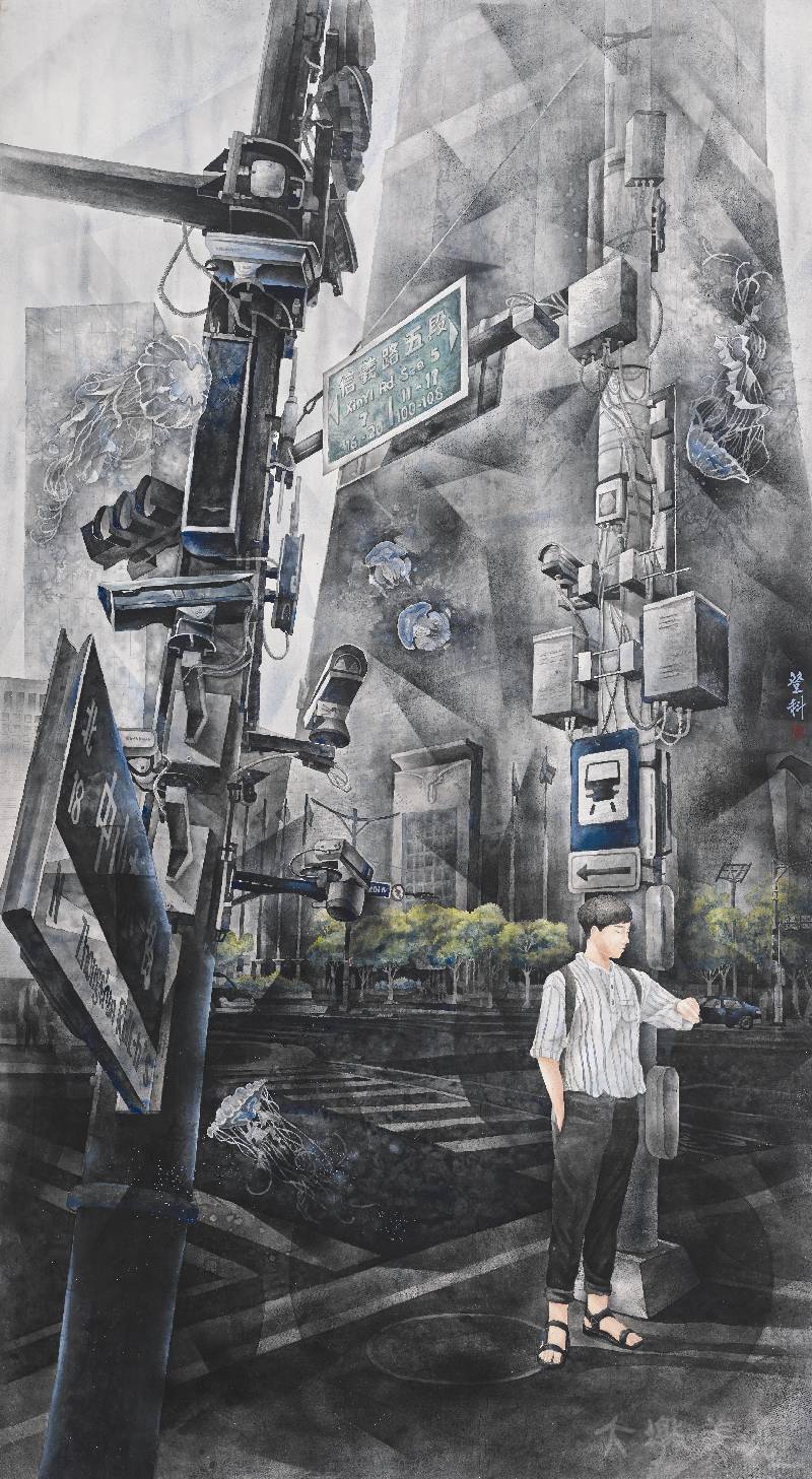 [異鄉人─大都會意象] 張登科